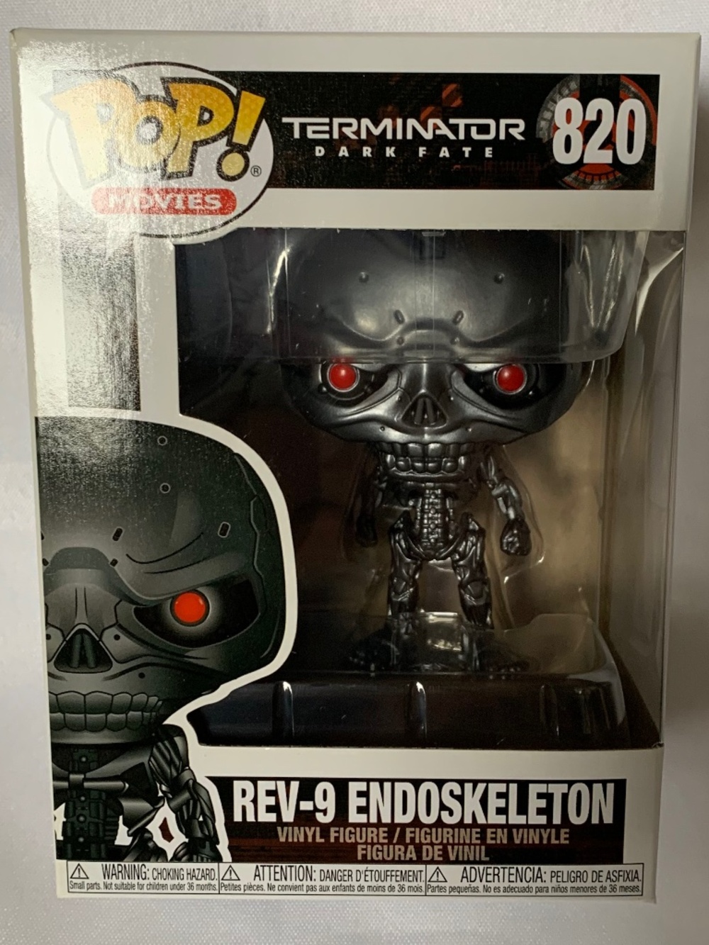 NIB! Rev-9 Endoskeleton from The Terminator #820 Funko Pop! Never Opened!